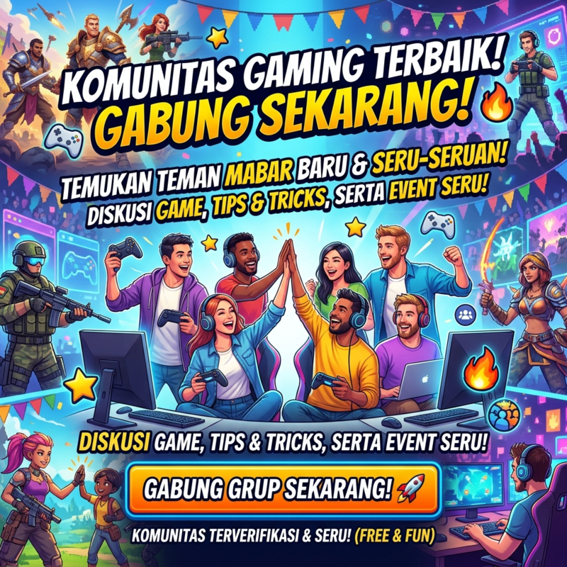 Banner Komunitas Gaming